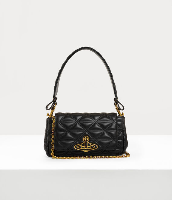 Vivienne Westwood Hazel Small Handbag in BLACK